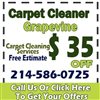 Carpet Cleaner Grapevine TX