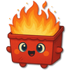 Dumpster Fire Junk Removal and Dumpsters