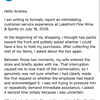 This was the worst and most hostile service I have ever experienced.

On July 16, 2026, I entered Lakefront Fine Wine & Spirits around 8:00 p.m. My receipt shows 8:03 p.m., cashi